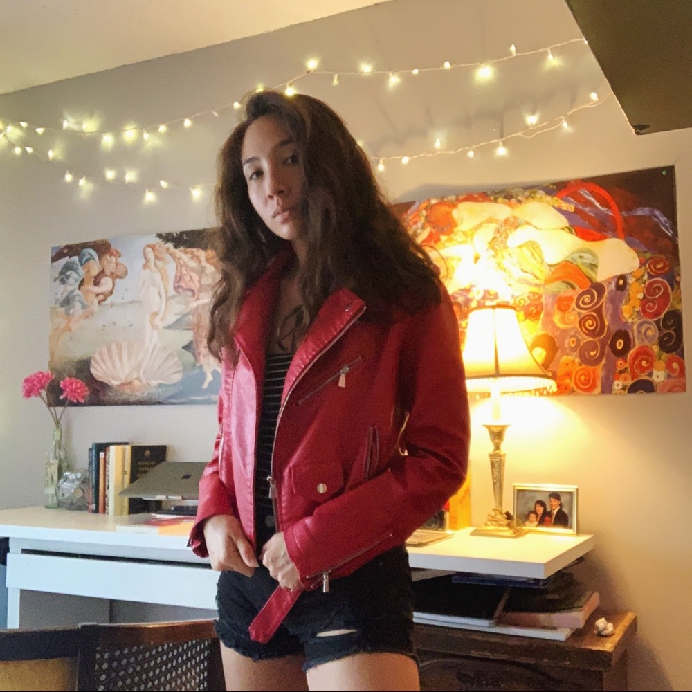 Nasty Gal Vegan Faux Leather Jacket